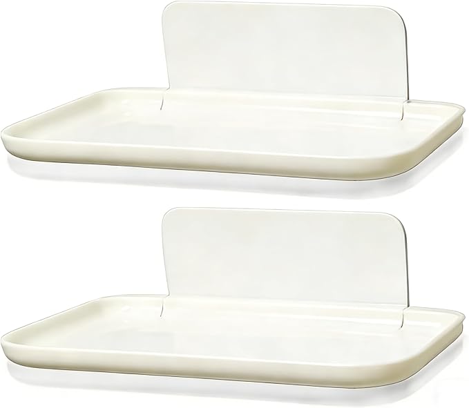 Folding RV Shelf, Fold Down Plastic Storage Rack | Space-saving fold-down shelf by Unknown