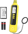 Carbon Monoxide Detectors, Portable CO Detector Battery Powered, Handheld Carbon Monoxide Monitor Alarm Detector with LCD Display for Home/Outdoor/Travel