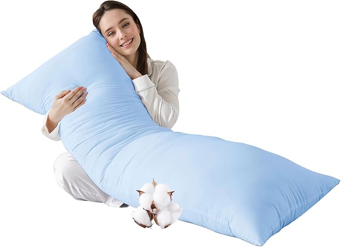 SHOUREN Large Body Pillow, Long Bed Pillow by SHOUREN