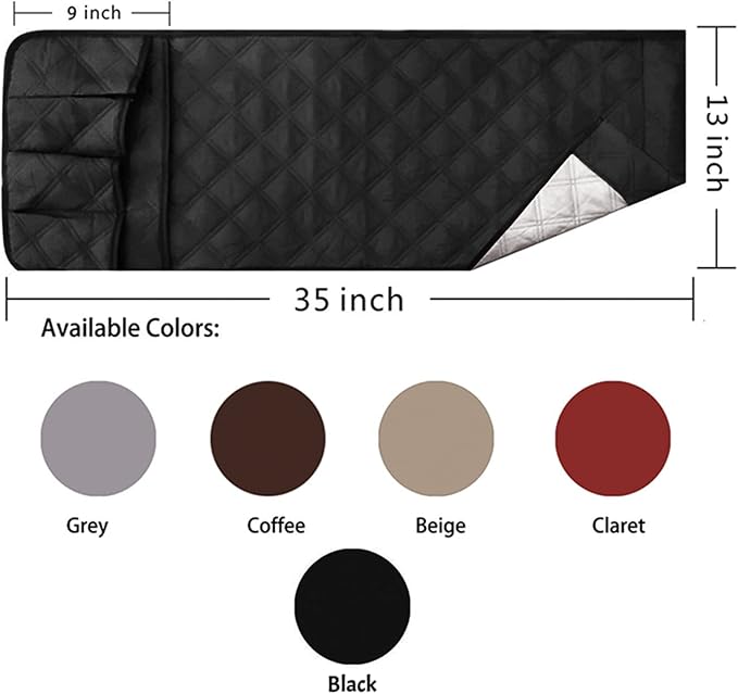 Couch Sofa Armrest Organiser Arm Chair Caddy Bedside Storage Pocket - Image 3