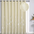 Wide Drape for Patio Door 100W x 108L Inch Length Designed Curtain by ESTELARTEXTILER