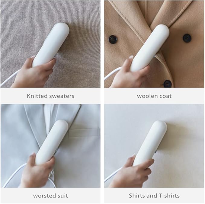 Nesugar Travel Steamer for Clothes Steamer, Simple Designed Portable Handheld Garment Steamer for travel and home, 0.75lbs Lightly, 15s Fast Heat-up, 8 Minutes of Continuous Steam (G1)