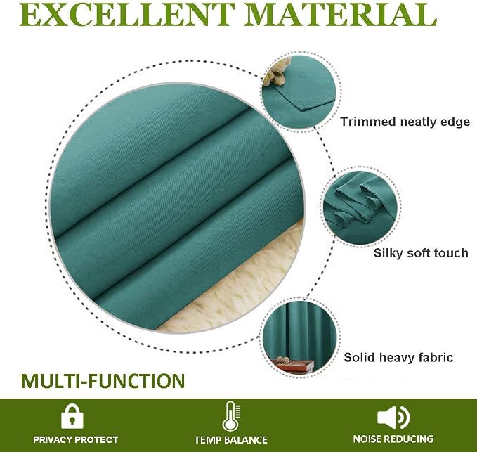 NICETOWN Wall Dividers for Rooms, Room Divider Curtain Screen Partitions - Image 4