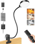 Glocusent 5W Desk Lamp with Remote, 3 Colors & 5 Brightness Reading Lights | by GLOCUSENT