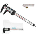 Simhevn Electronic Digital Caliper and Measuring Tape,6 Inch/150mm Digital Micrometer with Large LCD Screen, Easy Switch from Inch/mm，60 Inch/150cm Measuring Tape for All-Purpose Household
