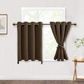 DWCN Short Blackout Curtains for Bedroom, 52 x 36 Inches Long by DWCN