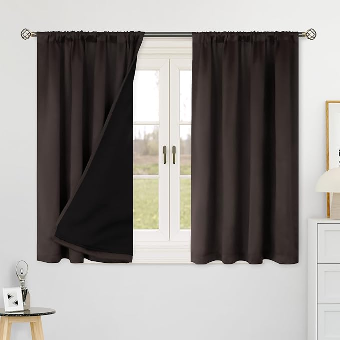BGment Blackout Curtains 48 Inches Long - Image 2