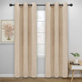 Easy-Going Thermal Grommet Blackout Curtains, 2 Panels 42x84 in, Noise Reduction by Easy-Going