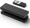 RuiPuo 5Port HDMI Switcher 4K@60Hz 5In 1Out HDMI Selector with IR Remote Supports Full HD 4K/1080P/3D & HDCP2.2 for Switch,Xbox,PS4/PS5,Fire Stick,Roku,Apple TV etc.