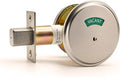 in-Use Vacant Commercial Bathroom Door Lock with Occupied Vacant Door Sign. Privacy Deadbolt with Occupancy Indicator. Privacy Indicator Bolt for Restroom, Meeting Room, Fitting Room- 1pc.