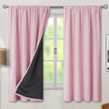 BGment Pink Blackout Curtains for Girls Room 63 Inch Length 2 Panels | Kids by BGment