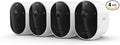 Arlo Pro Security Camera 2K HDR (6th Gen, 2025 Release) - Wireless Outdoor Camera, Rechargeable Removeable Battery, Event Captions, Emergency Response, 1-Month Trial of Secure Plan, 4 Cam, White