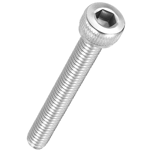 Kozelo 50pcs Socket Head Cap Screws - [M4-0.7 x 30mm] 304 Stainless Steel Allen Socket Drive for Electrical Motor 3D Printing Fan Engine Replacement Use, Silver
