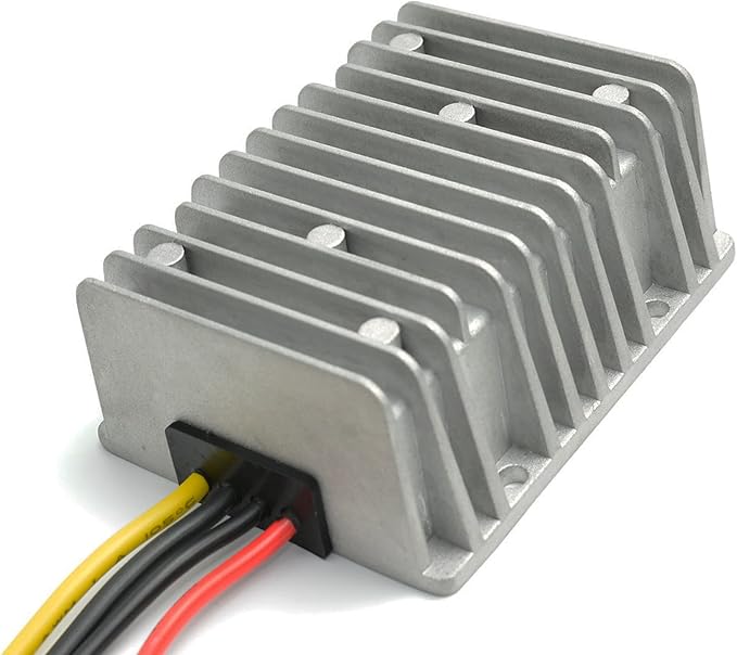 MGGi DC Regulator 60V 72V Step Down to 12V 20A 240W, Waterproof Converter Reducer, Voltage Reducer Power Supply Module Buck Transformer, for Golf Cart, forklifts, Car