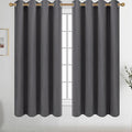 Diraysid Grey Grommet Blackout Curtains by Diraysid%2C+refresh+your+life