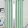 Yakamok Room Darkening Curtains 52x84 inch Light Sage Green-Living Room | 2 by Yakamok