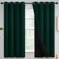 Yakamok Pine Tree Green Blackout Curtains 63" Long by Yakamok
