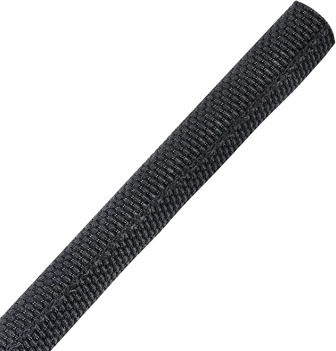 Sonoreboom Wire-Loom-Tubing Black Self Wrapping Sleeving Cord Management Protector Coverage for Cables/Wires Harness/Hose/Pip (1/4" - 54 Feet)