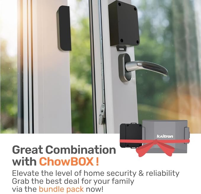TMT SN1 Wireless Smart Door Sensor, WiFi Window Alarm Sensor Up to 164 Feet, Wireless Contact Sensor for Home Security, Smart Home Devices Compatible with with ChowBOX