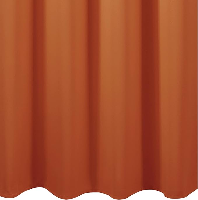 Blackout Curtains 52 x 95 inch/Orange Curtains Set of 2 Panels/Thermal - Image 8