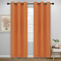 Easy-Going Thermal Grommet Blackout Curtains, 2 Panels 42x84 in, Noise Reduction by Easy-Going
