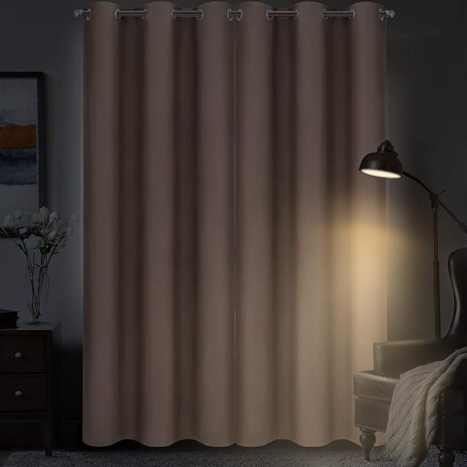 Diraysid Blackout Curtains for Bedroom Grommet Thermal Insulated Room Darkening - Image 4