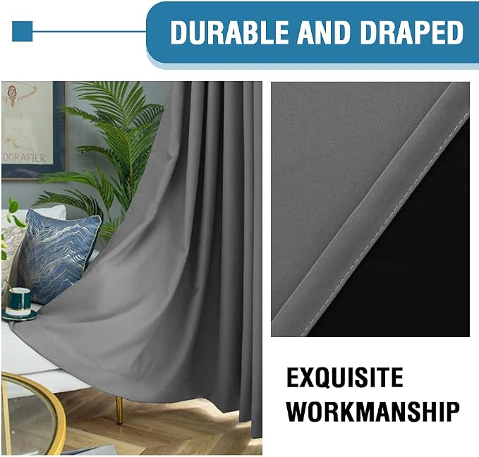 H.VERSAILTEX 100% Blackout Curtains - Image 6