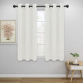 Easy-Going Thermal Grommet Curtains, 2 Panels 34x54 in, Ivory | Machine by Easy-Going