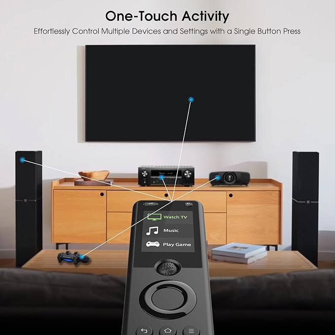 SofaBaton X1S Universal Remote, All in One Universal Remote Control with Hub & APP, One-Touch Activities, Compatible with 60+Devices, IR/Bluetooth/WiFi/Alexa/Google Assistant, Raise to Wake
