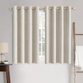 MIULEE 100% Blackout Linen Curtains by MIULEE