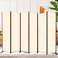 6 Panel Folding Privacy Screen, 11ft W x 6ft H Partition Room Divider Panel | by HOMSCREENER
