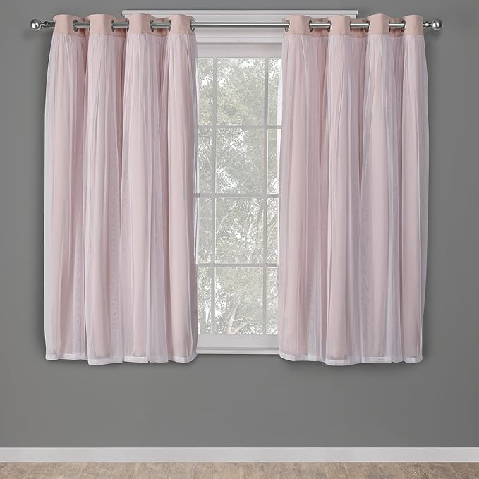 TOWN & COUNTRY LUXE Talia Double Layer Indoor Curtains, Sheer and Room by TOWN+%26+COUNTRY+LUXE