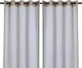 Chyhomenyc 2 Panels 100% Blackout Curtain Liners, 100% Darkening Blackout Liner by Chyhomenyc