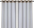 Chyhomenyc 2 Panels 100% Blackout Curtain Liners, 100% Darkening Blackout Liner by Chyhomenyc