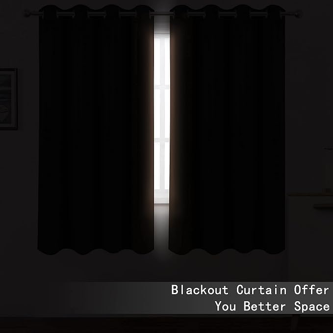 100% Blackout Chocolate Brown Curtains - Image 3