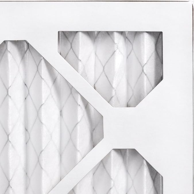 14x20x1 Air Filter ALLERGY MERV 11 6 Pack of Pleated Furnace Filters - Made in the USA - Box of 6 - by AIRx Filters