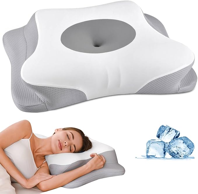 Cervical Neck Pillow for Pain Relief by beslovo