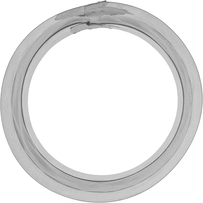 Repa Market 5" Inch Flexible Vibration And Noise Reducing Coupler - Female Fit Duct Connector – Galvanized Steel Coupling for Joining Two Male Duct Fittings – HVAC Ventilation Inline Joint