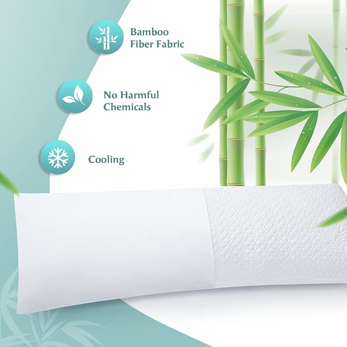 Extra Thick Body Pillow Memory Foam – Long Pillow - Image 5