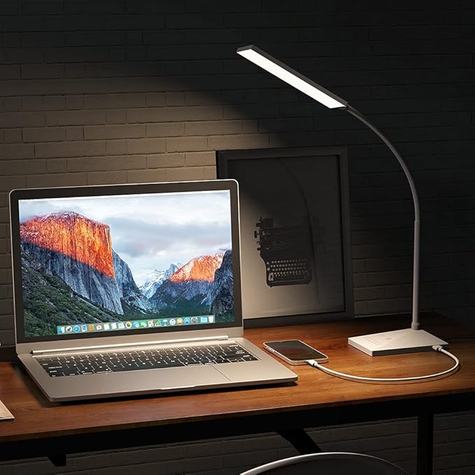 Vansuny Eye-Caring LED Desk Lamp, Reading Light - Image 6