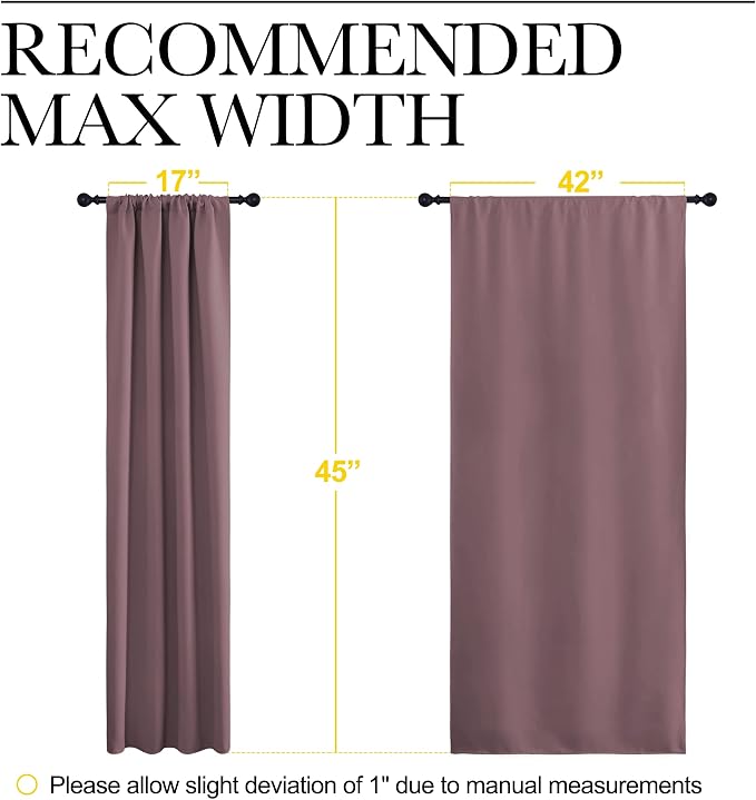 NICETOWN Blackout Curtains for Bedroom, Home Decorations Thermal Insulated - Image 7