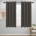Easy-Going Thermal Grommet Blackout Curtains, 2 Panels 52x46 in, Taupe | by Easy-Going