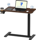 FLEXISPOT H7 28" Pneumatic Height-Adjustable Overbed Table by Unknown
