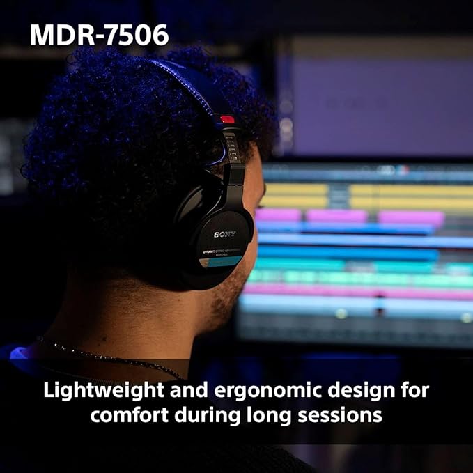 Sony MDR7506 Professional Large Diaphragm Headphone