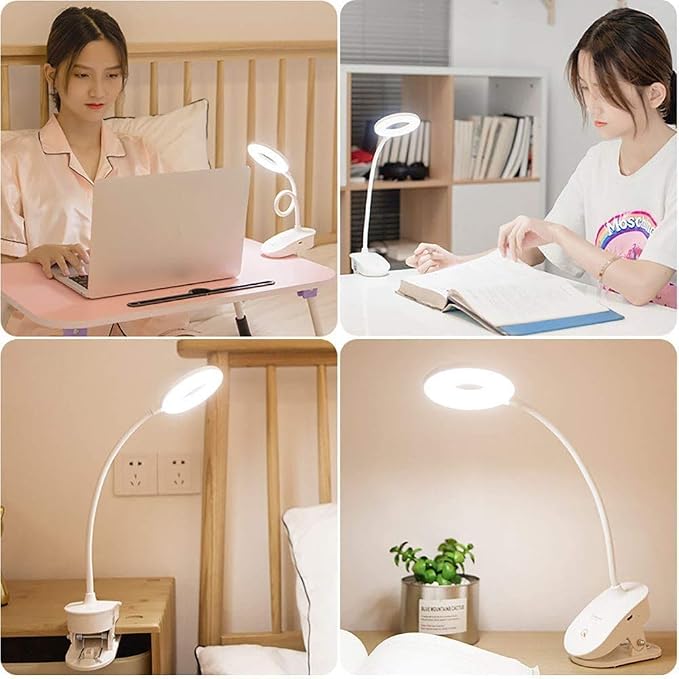 Clip on Reading Lamp, Battery Powered - Image 8