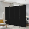 AKTOP 4 Panel Room Divider, Non-See-Through Freestanding Screen by Buynow