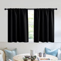 RYB HOME Short Blackout Privacy Curtains 30 inch Long by RYBHOME