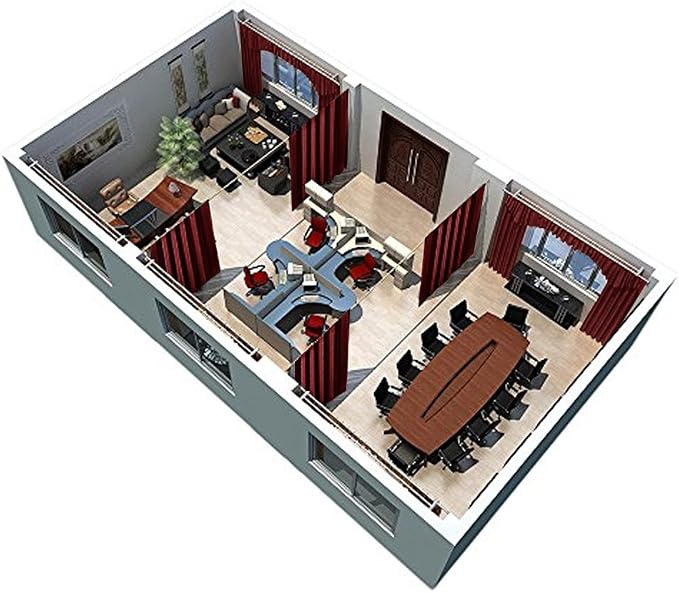 RYB HOME Blackout Room Divider Curtain - Image 7