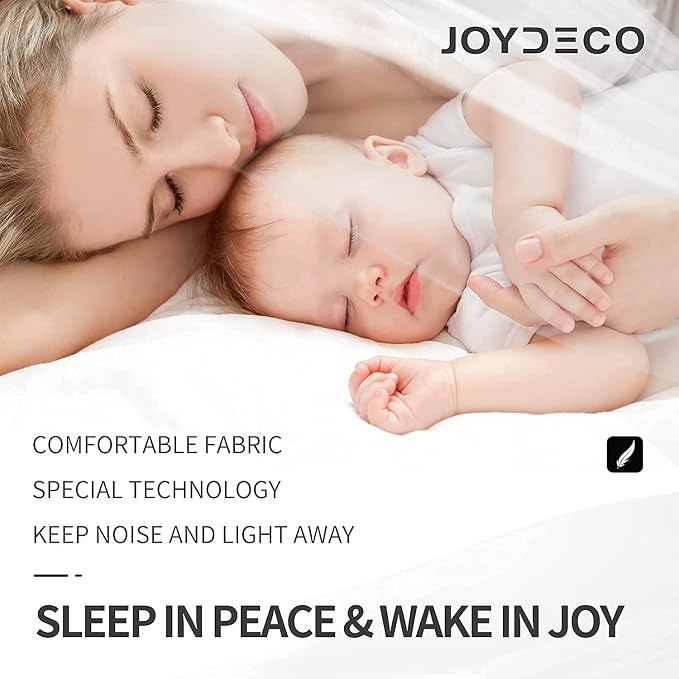 Joydeco Blackout Curtains 72 inches Long 2 Panels Set, Thermal Insulated Long - Image 5