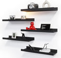 RICHER HOUSE 5-Set Floating Shelves by RicherHouse